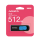 Pendrive (pamięć USB) ADATA 512GB DashDrive UV128 czarno-niebieski (USB 3.2)